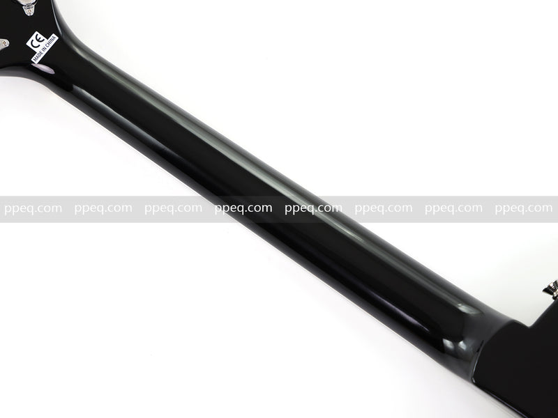 LP Standard Style Ultra-thin Body Electric Guitar with AAA Spalted Maple Veneer (HY-2570)