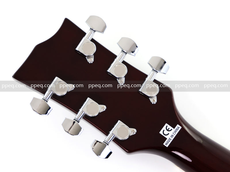 LP Standard Style Electric Guitar with AA Flamed Maple Veneer Top (HY-2540)