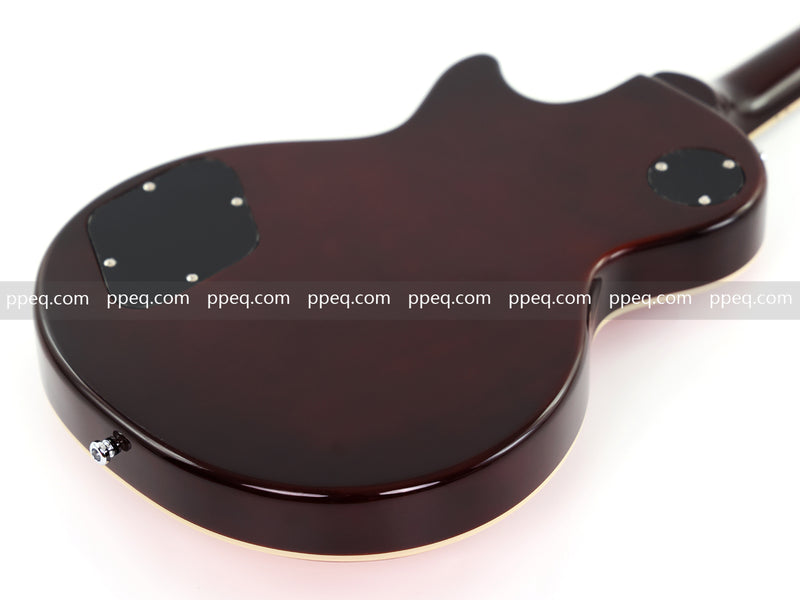 LP Standard Style Electric Guitar with AA Flamed Maple Veneer Top (HY-2540)