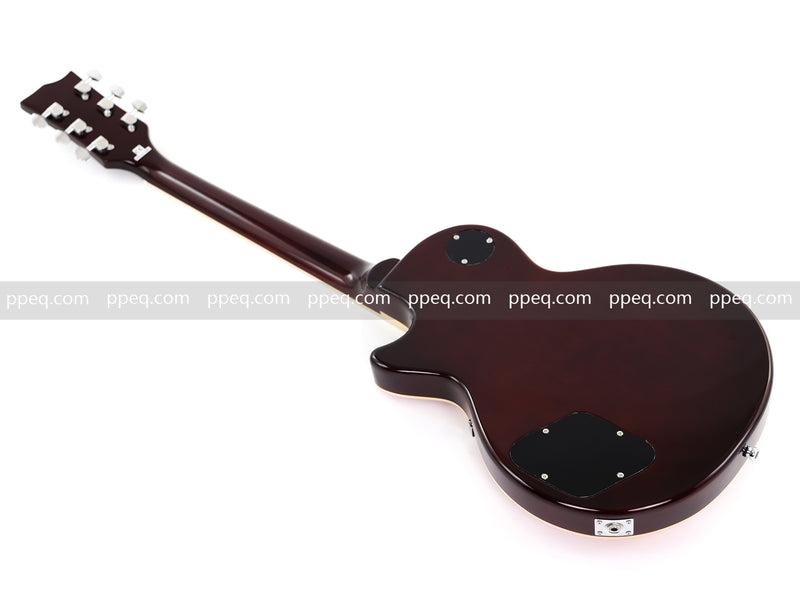 LP Standard Style Electric Guitar with AA Flamed Maple Veneer Top (HY-2540)