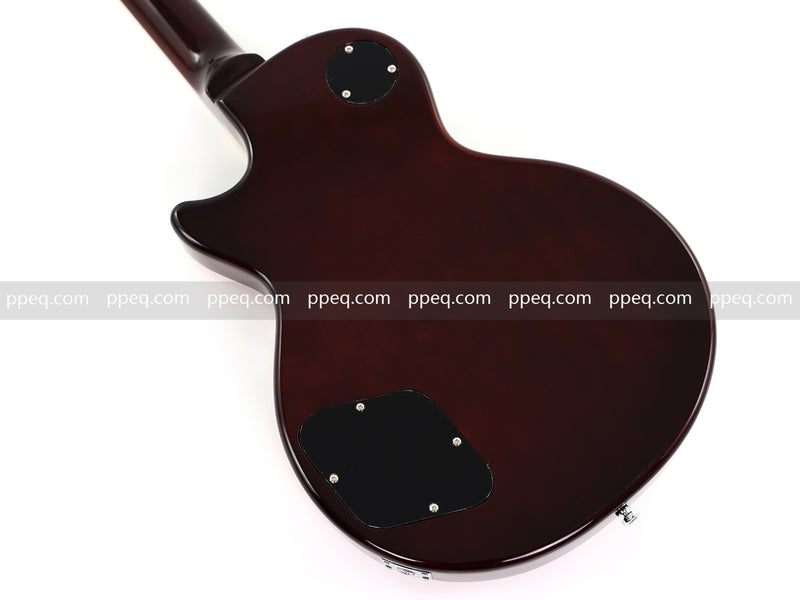 LP Standard Style Electric Guitar with AA Flamed Maple Veneer Top (HY-2540)