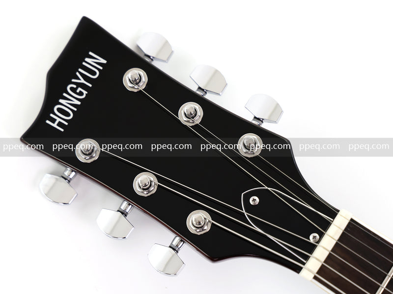 LP Standard Style Electric Guitar with AA Flamed Maple Veneer Top (HY-2540)