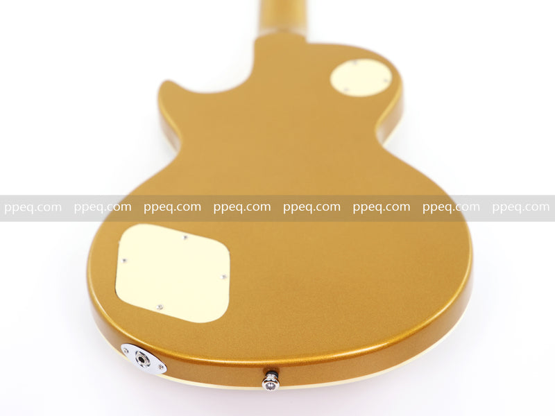 LP Standard Style Electric Guitar with Gloss Gold Metallic Finish (HY-2520)
