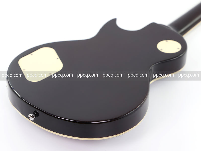 LP Standard Style Electric Guitar with Modern Headstock & Gloss Finish (YMZ-024)