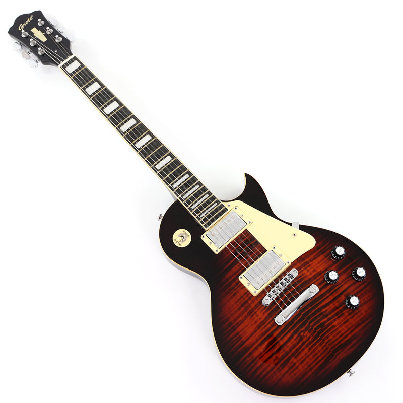 LP Standard Style Electric Guitar with Modern Headstock & Gloss Finish (YMZ-024X)