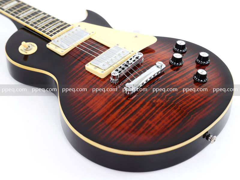 LP Standard Style Electric Guitar with Modern Headstock & Gloss Finish (YMZ-024X)