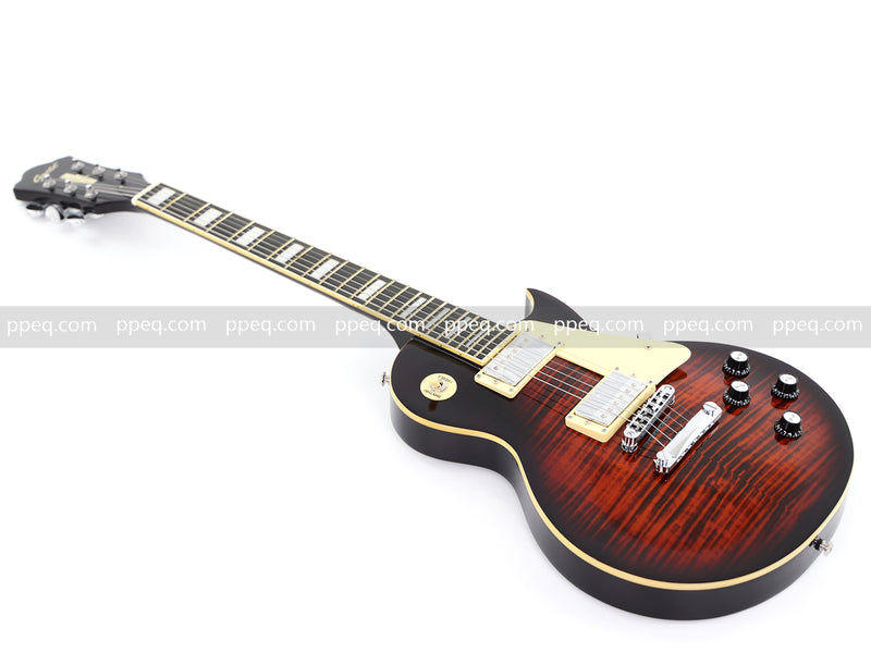 LP Standard Style Electric Guitar with Modern Headstock & Gloss Finish (YMZ-024X)