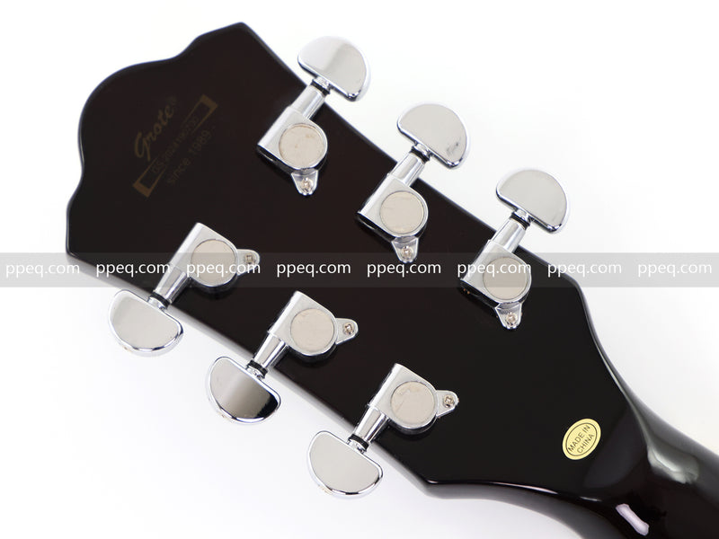 LP Standard Style Electric Guitar with Modern Headstock & Gloss Finish (YMZ-024X)