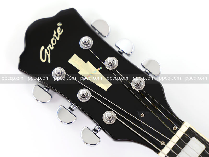 LP Standard Style Electric Guitar with Modern Headstock & Gloss Finish (YMZ-024X)