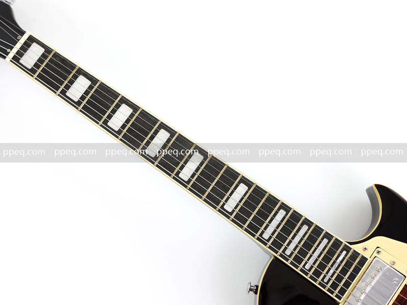 LP Standard Style Electric Guitar with Modern Headstock & Gloss Finish (YMZ-024X)