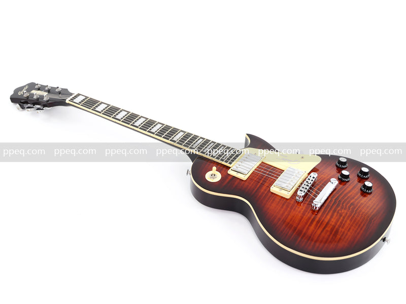 LP Standard Style Electric Guitar with Modern Headstock & Gloss Finish (YMZ-024)