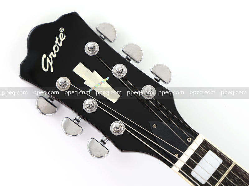 LP Standard Style Electric Guitar with Modern Headstock & Gloss Finish (YMZ-024)