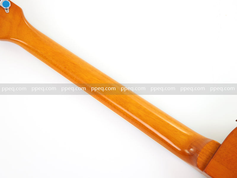 LP Standard Style Electric Guitar with Zebrawood Maple Veneer (YMZ-087)