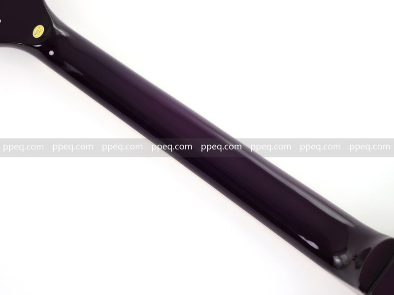 LP Style Electric Guitar with Flant Maple Top & Vibrant Purple Gloss Finish (YMZ-231)