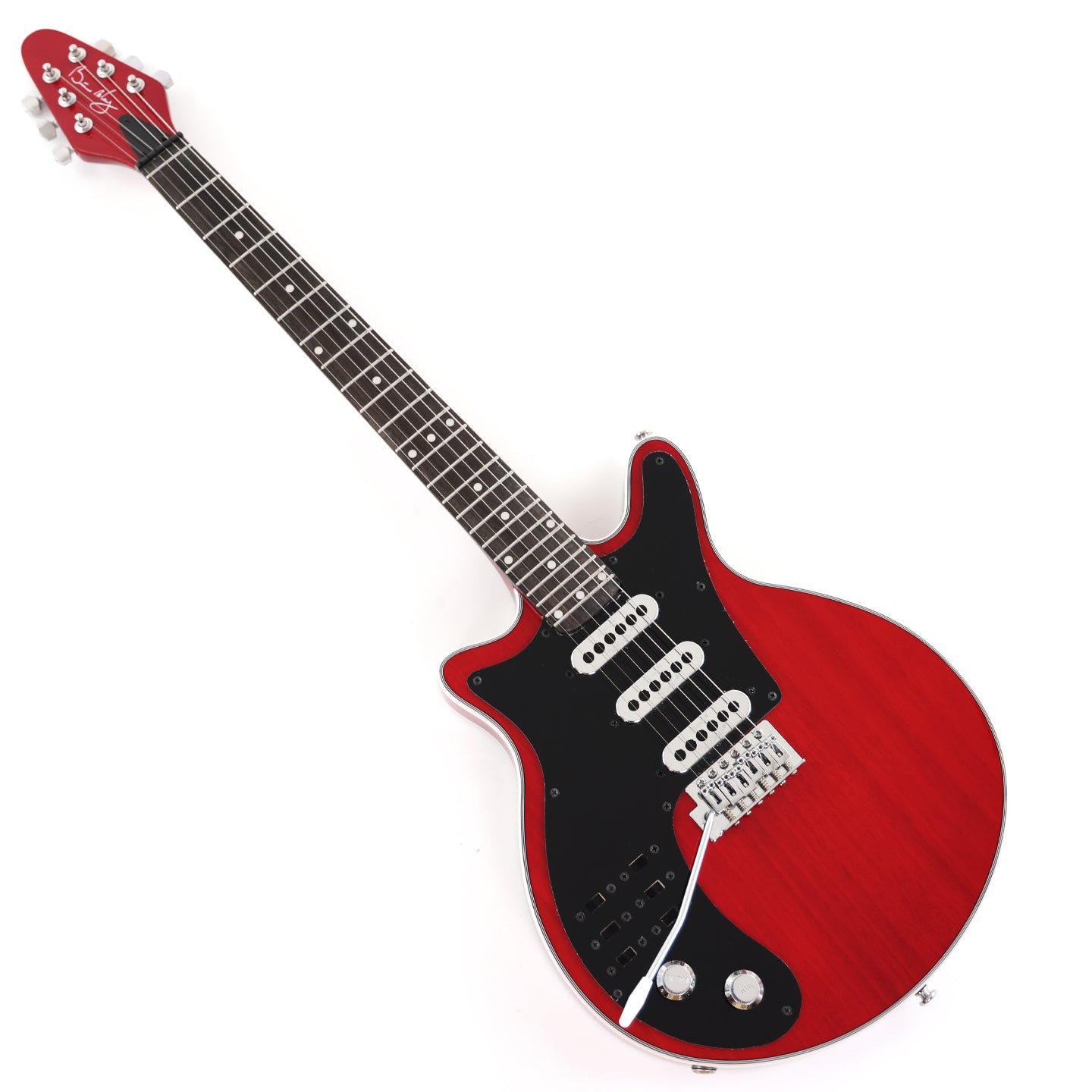 Left-Handed Brian May Red Special Style Electric Guitar (PLG-519)