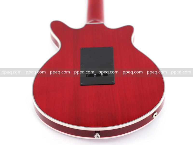 Left-Handed Brian May Red Special Style Electric Guitar (PLG-519)