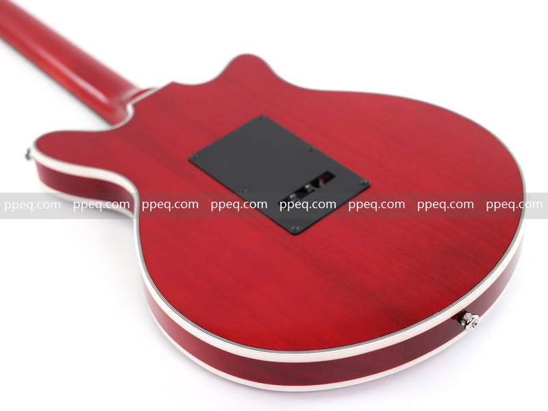 Left-Handed Brian May Red Special Style Electric Guitar (PLG-519)