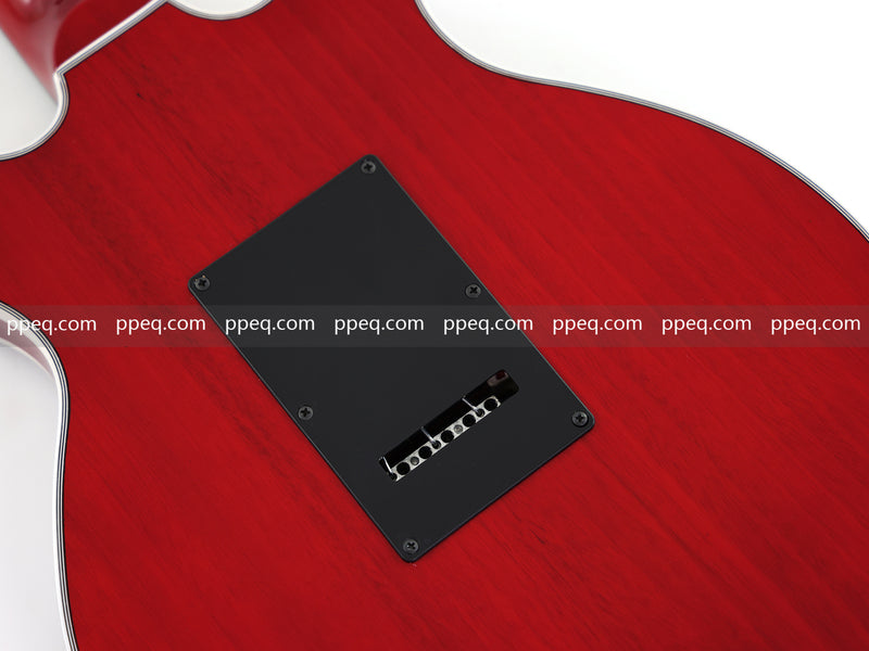 Left-Handed Brian May Red Special Style Electric Guitar (PLG-519)