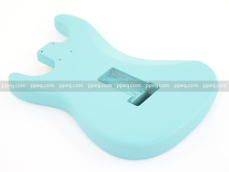 Lightweight Paulownia ST-Style Guitar Body with Matte Daphne Blue Finish (STB-105)