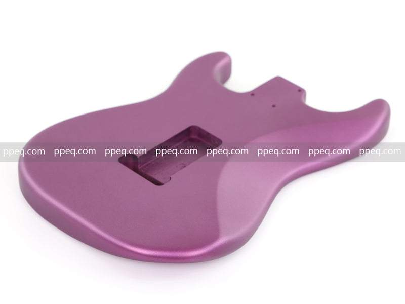 Lightweight Paulownia ST-Style Guitar Body with Satin Burgundy Mist Finish (STB-107)