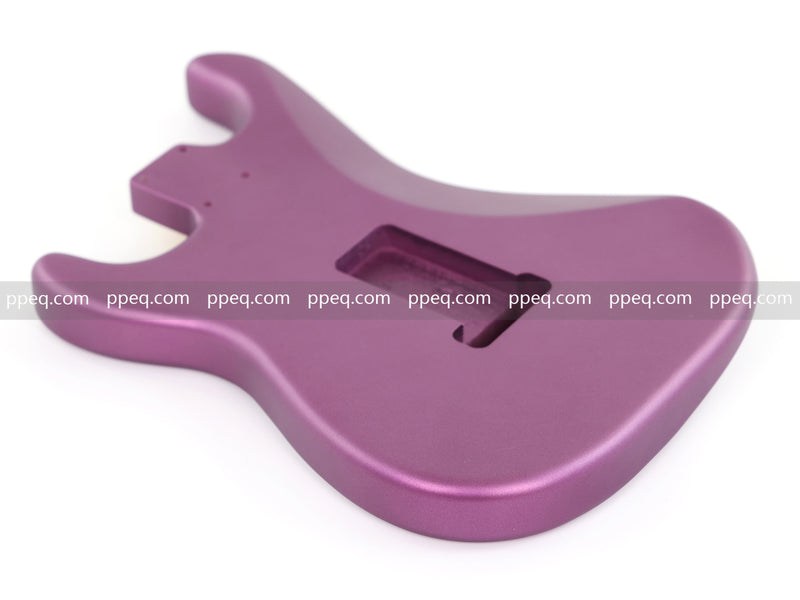 Lightweight Paulownia ST-Style Guitar Body with Satin Burgundy Mist Finish (STB-107)