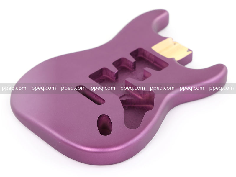 Lightweight Paulownia ST-Style Guitar Body with Satin Burgundy Mist Finish (STB-107)