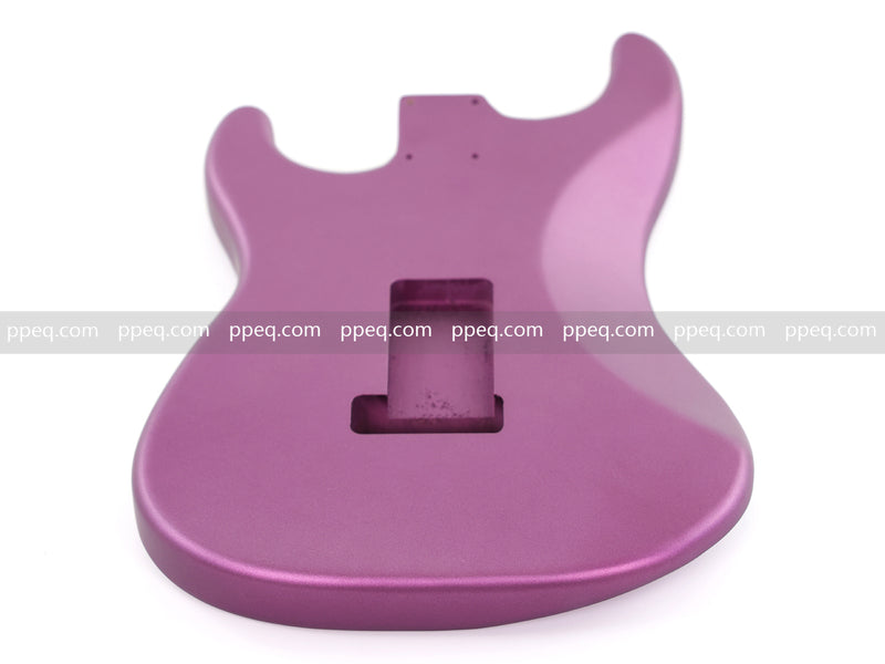 Lightweight Paulownia ST-Style Guitar Kit Body with Matte Purple Finish (STB-102)