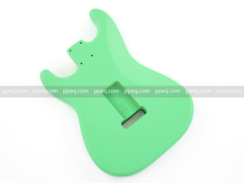Lightweight Paulownia ST-Style Guitar Kit Body with Matte Mint Green Finish (STB-103)