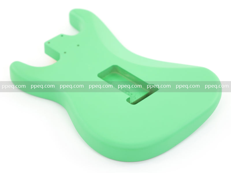Lightweight Paulownia ST-Style Guitar Kit Body with Matte Mint Green Finish (STB-103)