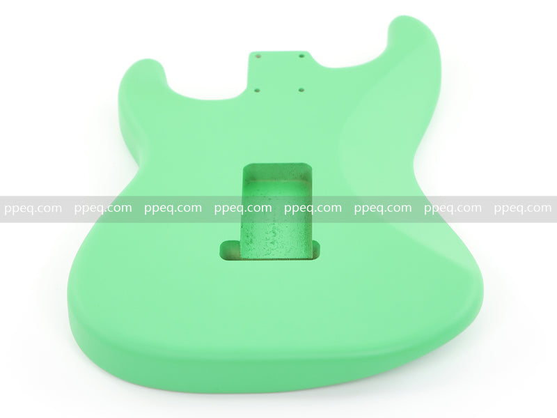Lightweight Paulownia ST-Style Guitar Kit Body with Matte Mint Green Finish (STB-103)