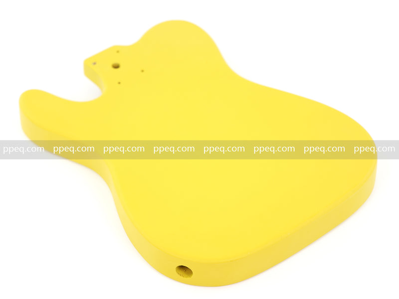 Lightweight Paulownia TL-Style Guitar Body with Matte Canary Yellow Finish (TLB-107)