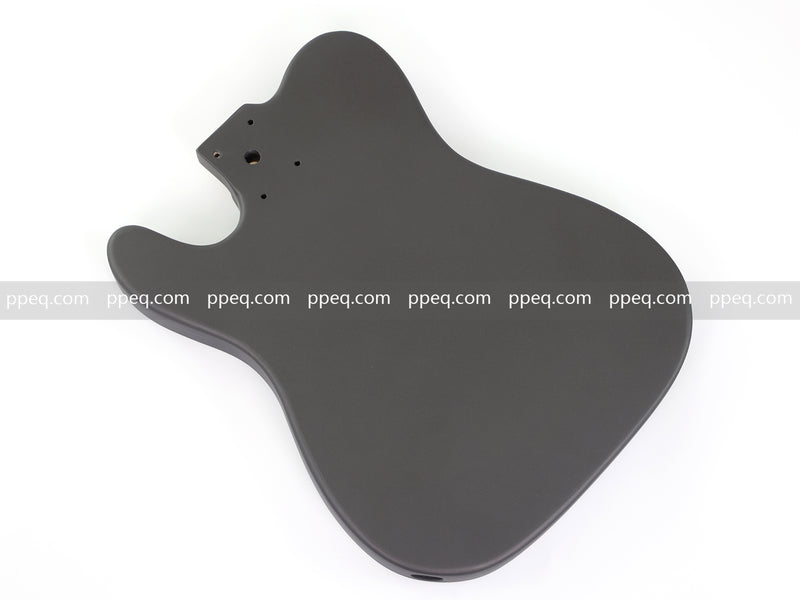 Lightweight Paulownia TL-Style Guitar Body with Matte Charcoal Gray Finish (TLB-105)