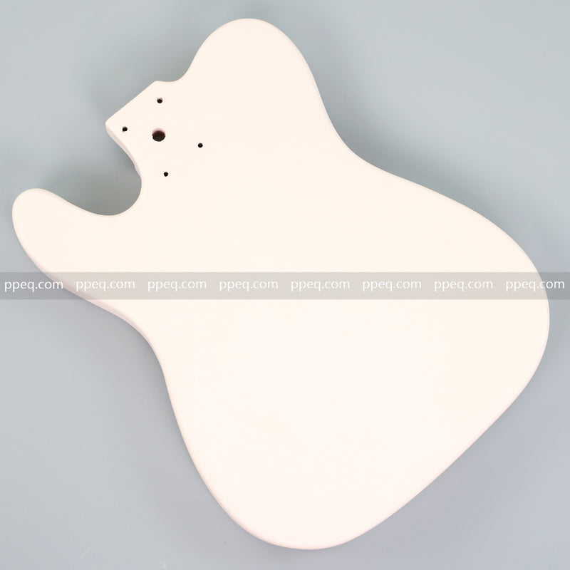 Lightweight Paulownia TL-Style Guitar Body with Matte Shell Pink Finish (TLB-108)