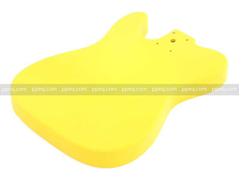 Lightweight Paulownia TL-Style Guitar Kit Body with Matte Canary Yellow Finish (TLB-102)