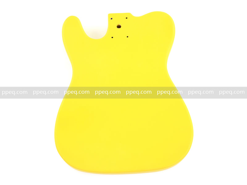 Lightweight Paulownia TL-Style Guitar Kit Body with Matte Canary Yellow Finish (TLB-102)