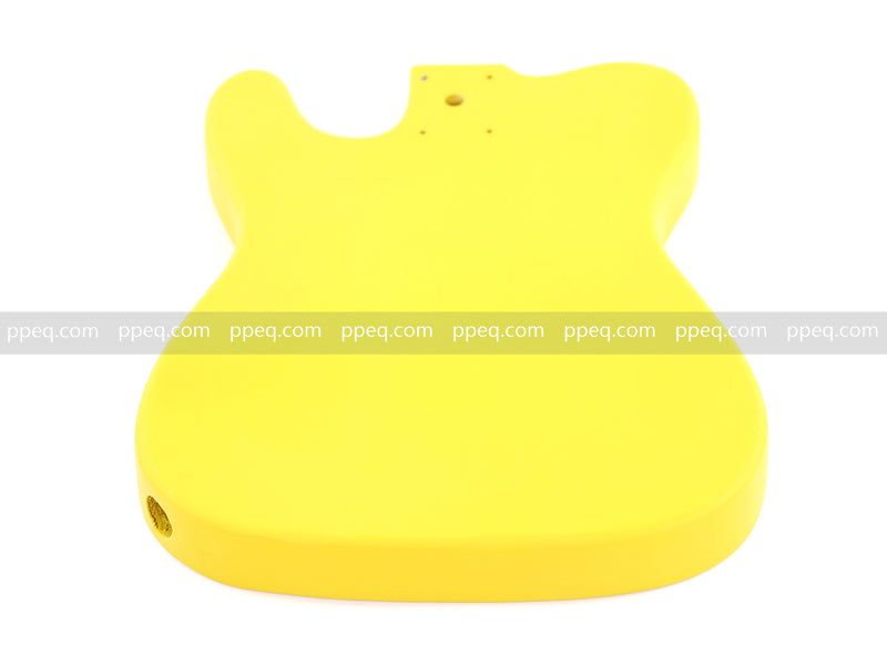 Lightweight Paulownia TL-Style Guitar Kit Body with Matte Canary Yellow Finish (TLB-102)