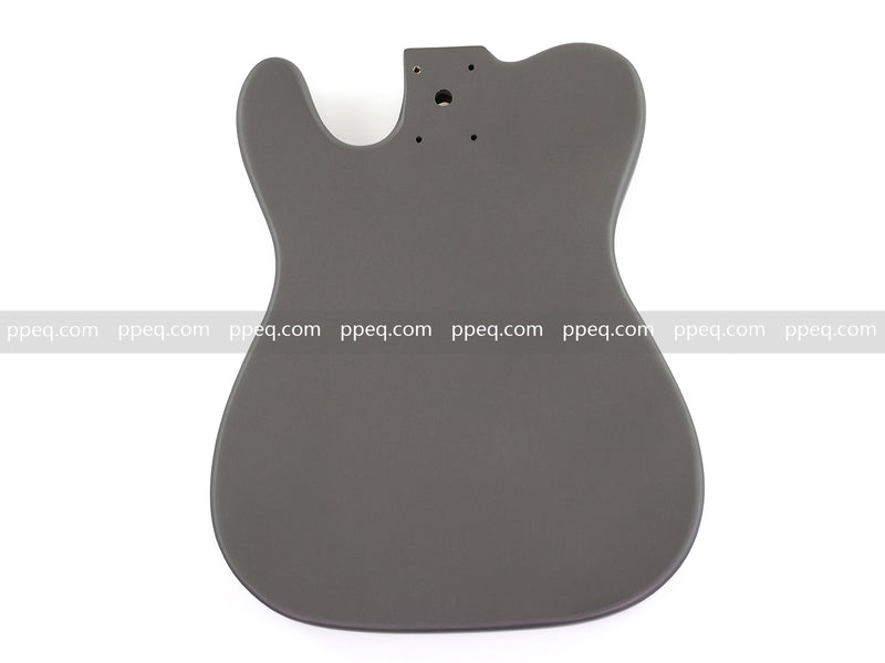 Lightweight Paulownia TL-Style Guitar Kit Body with Matte Charcoal Gray Finish (TLB-101)