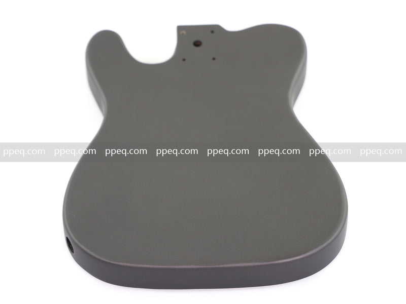 Lightweight Paulownia TL-Style Guitar Kit Body with Matte Charcoal Gray Finish (TLB-101)