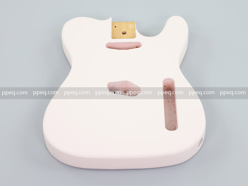 Lightweight Paulownia TL-Style Guitar Kit Body with Matte Shell Pink Finish (TLB-104)