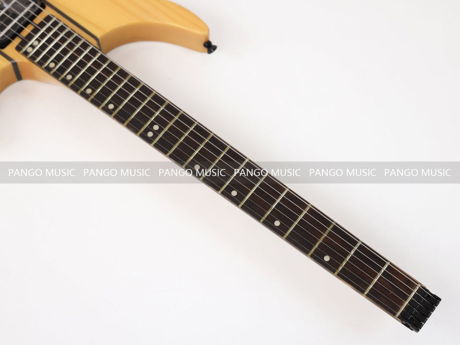 Neck Through Ash Body Headless Electric Guitar (PWT-015)