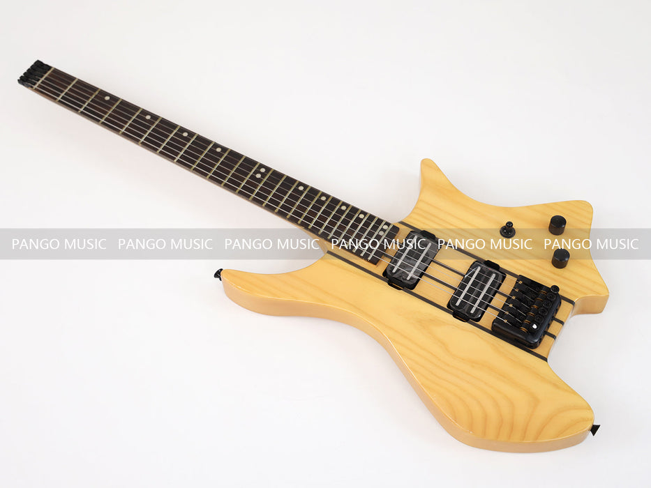 Neck Through Ash Body Headless Electric Guitar (PWT-015)