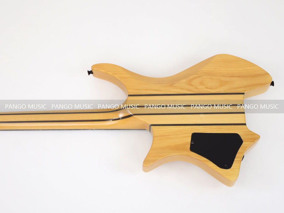 Neck Through Ash Body Headless Electric Guitar (PWT-015)