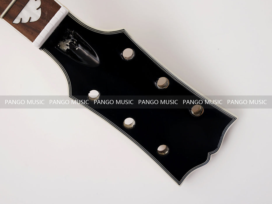 PANGO Hollow Body Electric Guitar with Burl Maple Top (ZQN-0180S)