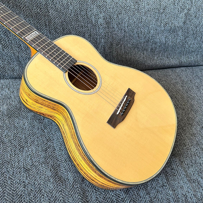 38 Inch Solid Spruce Acoustic Guitar (Shanghai Music Show Sample, JN350)