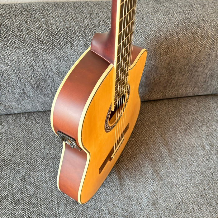 39 Inch Thin Body Classical Guitar with EQ (QCG2301)