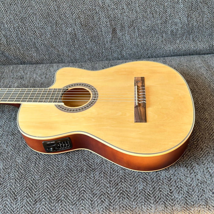 39 Inch Thin Body Classical Guitar with EQ (QCG2301)