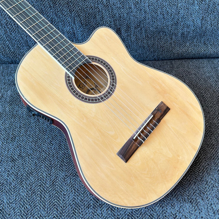 39 Inch Thin Body Classical Guitar with EQ (QCG2301)