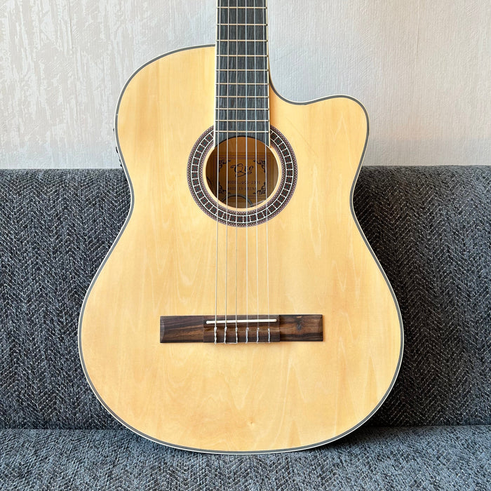 39 Inch Thin Body Classical Guitar with EQ (QCG2301)