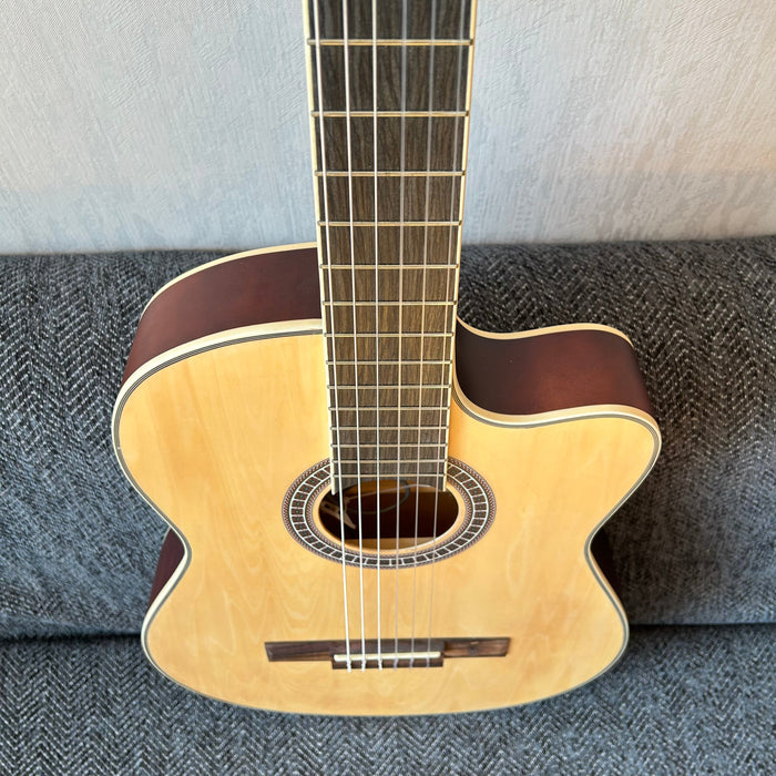 39 Inch Thin Body Classical Guitar with EQ (QCG2301)