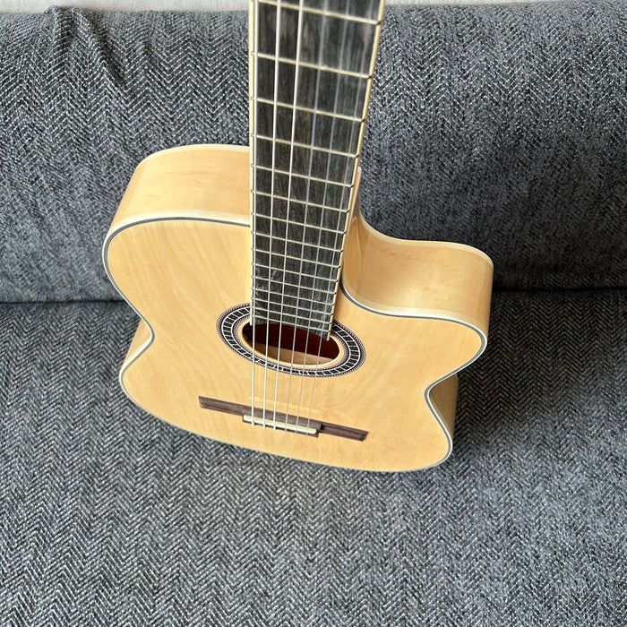 39 Inch Slim Classical Guitar with LED EQ (QCG2302)